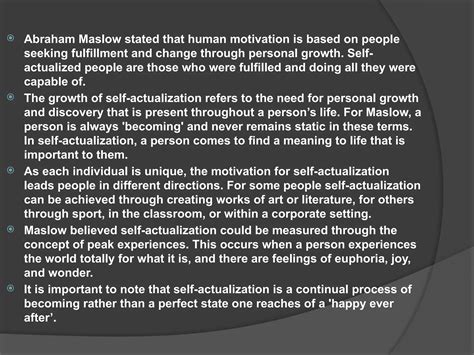 ABRAHAM MOSLOW HIERARCHY OF NEEDS PPTTXX. | PPTX