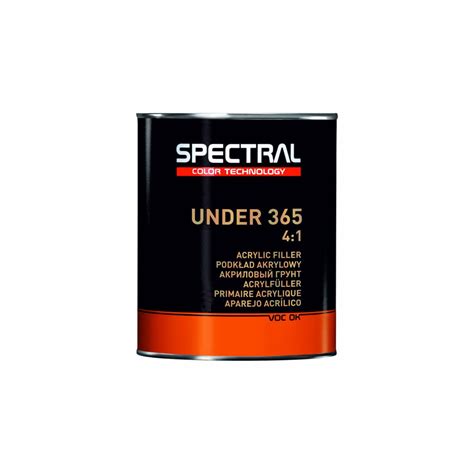 Spectral Купить Акриловый грунт порозаполнитель UNDER 365 P1 4:1 с ...