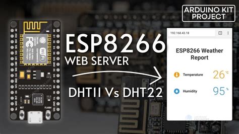 Dht Dht Interface With Esp Nodemcu Web Server Step By Step