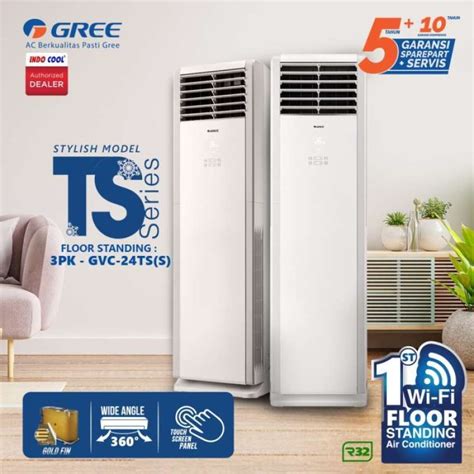promo ac gree floor standing pk  pk  phase diskon   seller