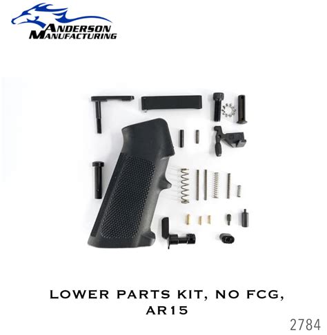 Anderson Lower Parts Kit No Fcg Ar15 Blinktac