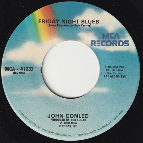 John Conlee Friday Night Blues 1980 Vinyl Discogs