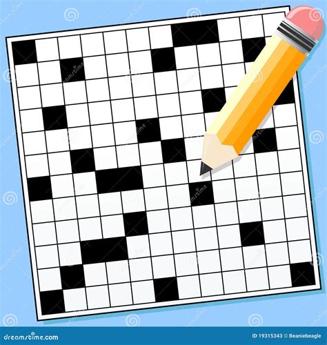 Crossword Puzzle Cartoon Vector | CartoonDealer.com #43875365