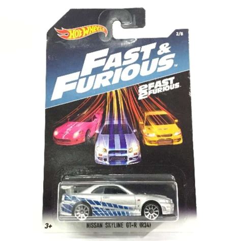 Promo Hot Wheels Premium Nissan Skyline Gt R Bnr Fast Furious R Diskon Di Seller Puas