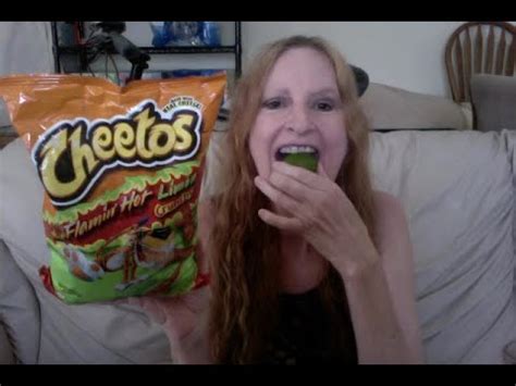 Cheetos Flamin Hot Limon Crunchy Yum Eating Show Youtube