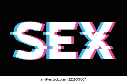 Word Sex 3d Effect Vector Illusttation Stock Vector Royalty Free 2221008807 Shutterstock
