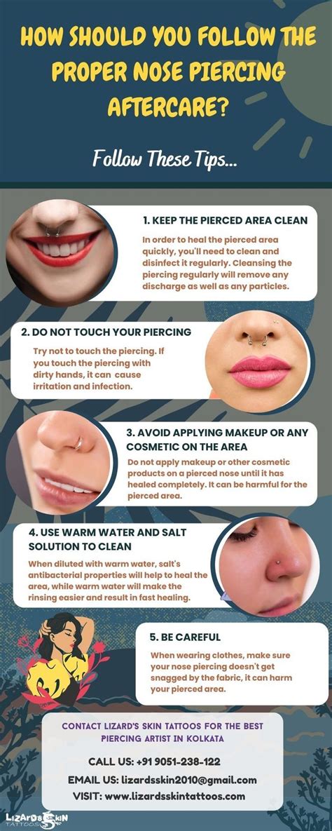 How Should You Carry Out A Reliable Nose Piercing Aftercare? | Nose ...