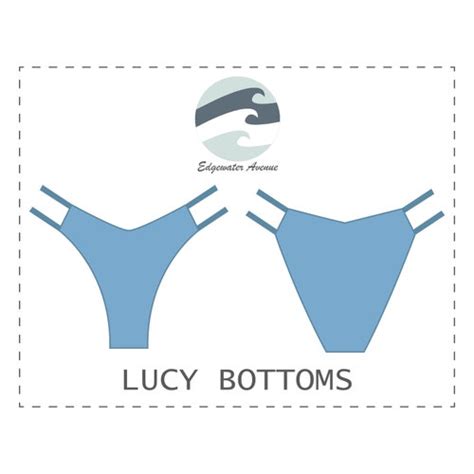 DIY Reversible String Tie Kit Bikini Bottoms PDF Sewing Etsy