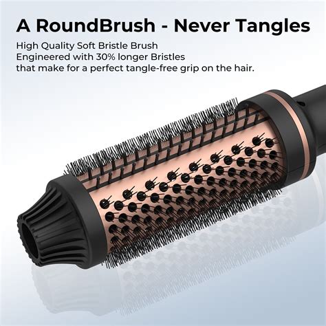 Multifunctional Thermal Brush Hot Comb Home Heated Brush Hair Curling And Straightening Brush