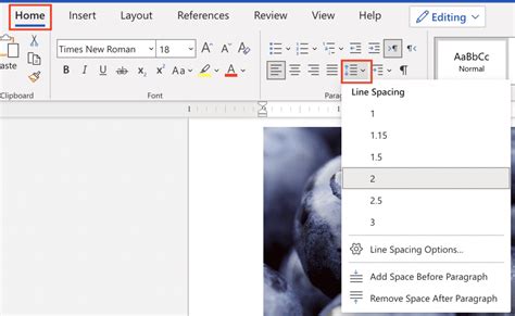 How To Change Spacing On Word Online - WordOnlineTips.com