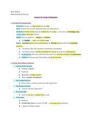 Ch 46 47 Urinary Bowel NUR101 Pdf Belle DeMasi Medical