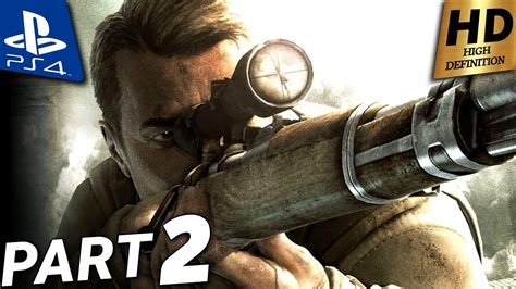 Sniper Elite 5 Ps4 Walkthrough Gameplay Hd Part 2 Full Game Youtube