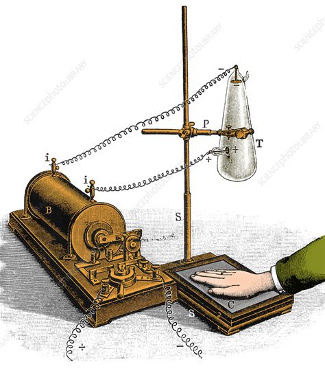 Roentgens X Ray Machine 19th Century Stock Image C0334361
