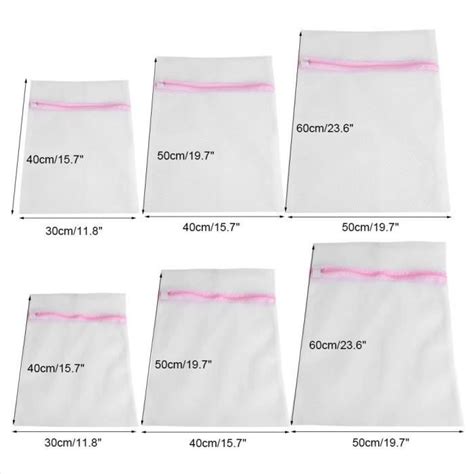 Sac Linge Pour Linge Lingerie Zipp E Sac D Licat Pour Machine Laver Maille V Tements