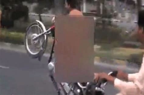 Police Catch Motorcyclist Riding Naked On Busy Road Uncategorized