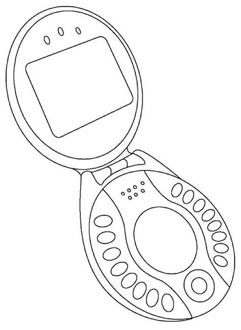 Раскраски Телефоны - скачать и распечатать | Мишкины книжки