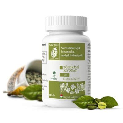 Natur Tanya Szerves Zöld kávé 60db tabletta Premiumvitamins