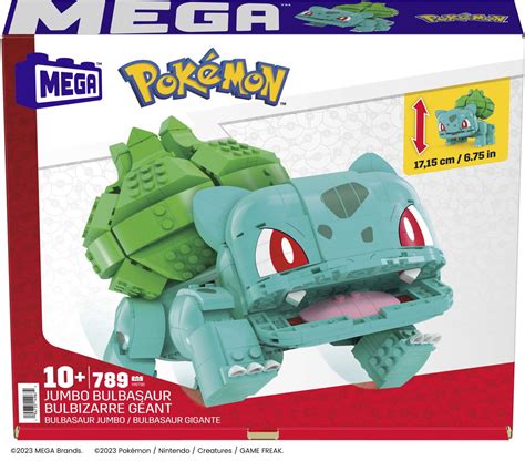 Mega Construx Pokemon Rinkinys Didysis Bulbasauras Ermitazaslt