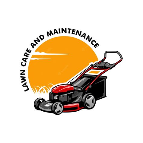 Premium Vector | Lawn mower - lawn care and service illustration logo ...