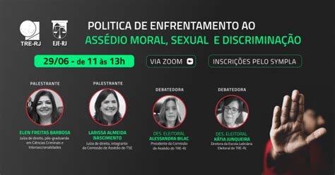 Pol Tica De Enfrentamento Ao Ass Dio Moral Sexual E Discrimina O Online Sympla