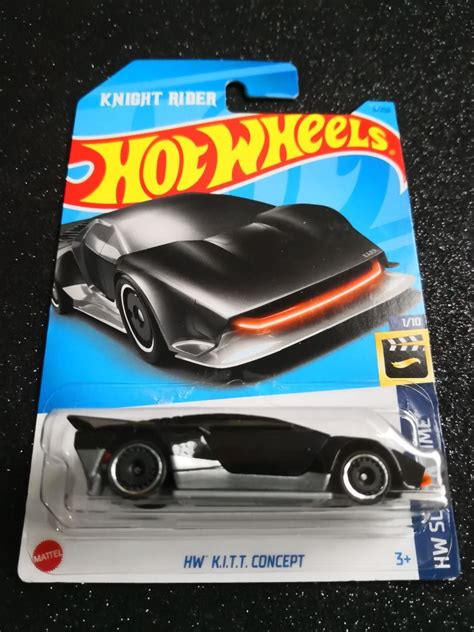 Hot Wheels HW K I T T Concept Knight Rider KITT Black Silver Hobbies Toys Toys Games On