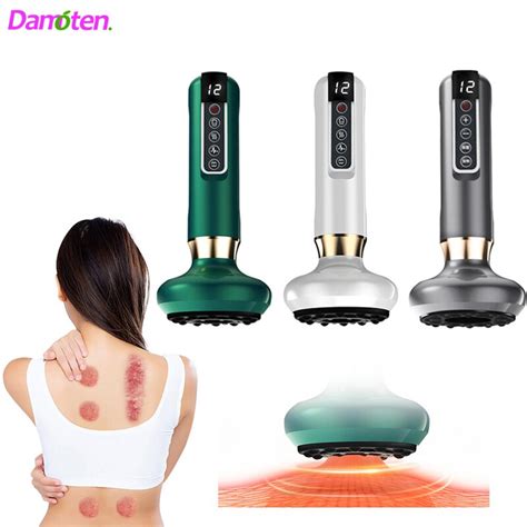 Electric Cupping Therapy Set Suction Cup Anti Cellulite Massage Meridian Guasha Vacuum Body