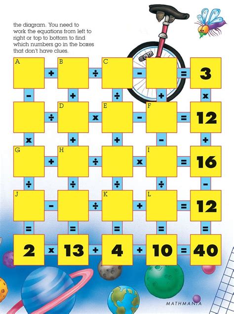 Maths Image Puzzles For Kids 001 Maths Puzzles Puzzles For Kids