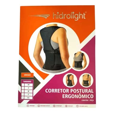 Corretor Postural Hidrolight - Corretor Postural Ergonômico Hidrolight REF OR1453 - Hnutri I Nutrição ...