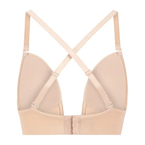 BYE BRA Ultra Plunge Bra Beige MarieSue Lingerie