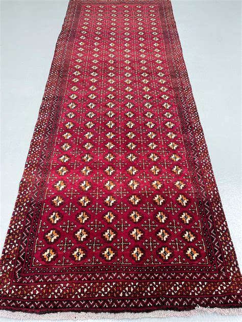 27m Persian Turkoman Hall Runner Shoparug