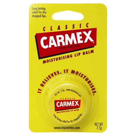 Carmex Classic Lip Balm 7 5g Jar Discount Chemist