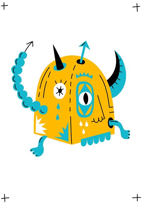 Horny Monster On Behance