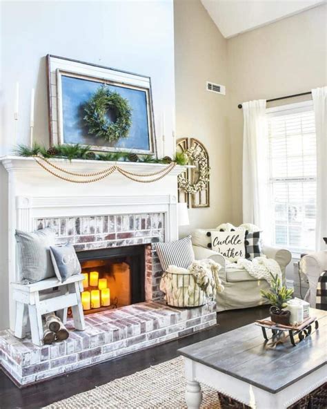 Cozy Living Room With a Gorgeous Fireplace - Soul & Lane
