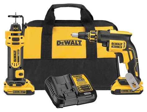 DEWALT 20V MAX XR, Cordless Combination Kit, 20V DC Voltage, Number of ...