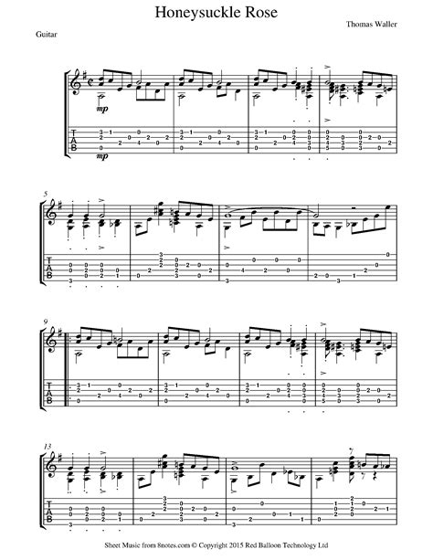 Free Guitar Sheet Music Lessons And Resources