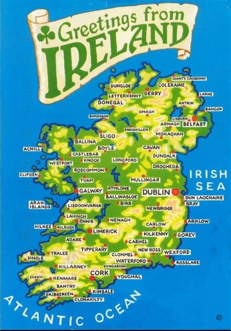 Northern Ireland Tourist Attractions Map Best Tourist Places In The World