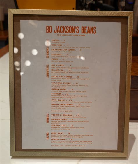 Bo Jackson’s Beans, Auburn - Menu, Reviews, Photos - Restaurantji
