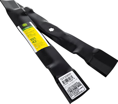 Amazon 2PK Toothed Mulching Mower Blade For 42 John Deere E100