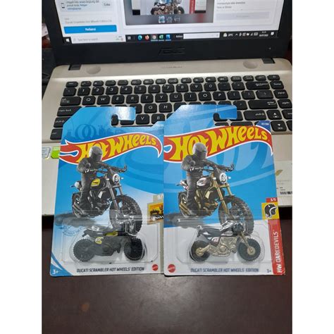 Jual SSA Ducati Scrambler Hot Wheels Edition Original Shopee Indonesia