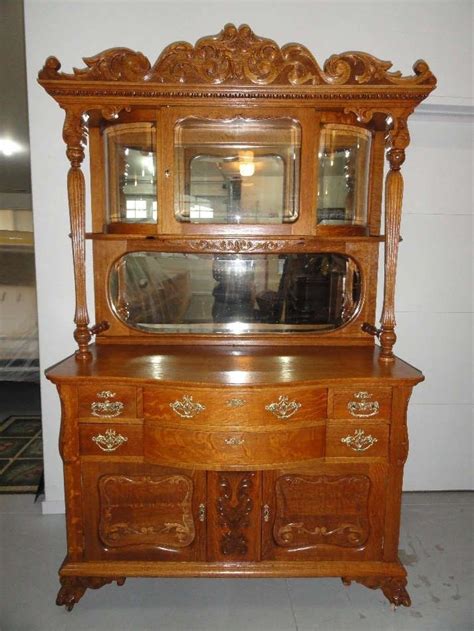 Antique Sideboard Buffet - Foter