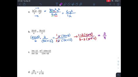 Precalculus Algebra R 5 Rational Expressions Part 1 Youtube