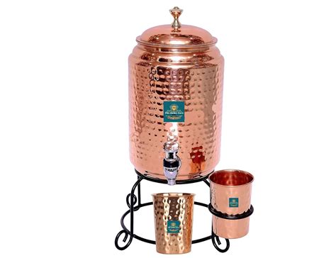 Buy The Home Care Litre Pure Copper Water Dispenser Pot Matka