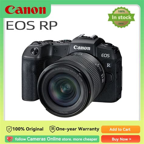 Canon Eos Rp Full Frame Mirrorless Camera Rp Digital Camera