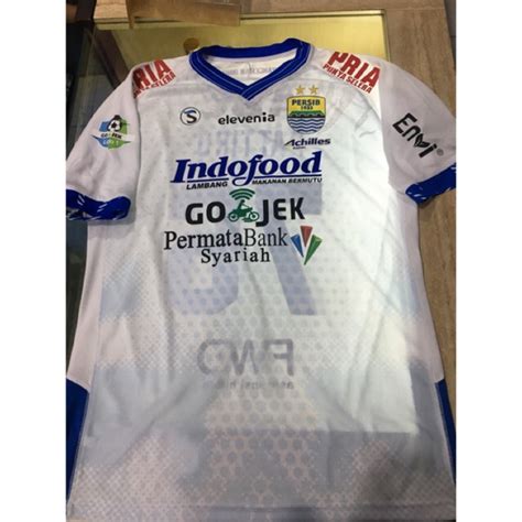 Jual JERSEY PERSIB AWAY 2018 GRADE ORIGINAL HARGA SUDAH TERMASUK NAMSET