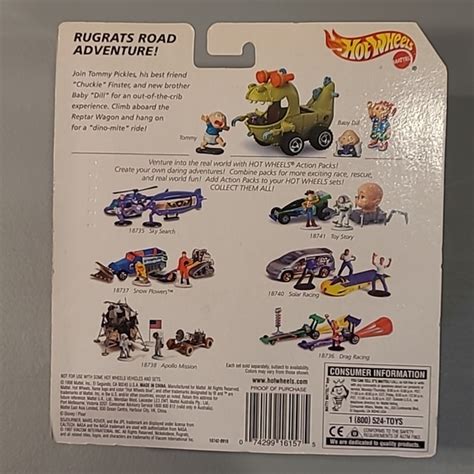 Mattel Toys Hot Wheels Nickelodeon The Rugrats Movie Action Pack Set Poshmark