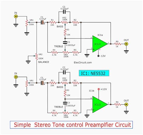 Rangkaian Buffer Ic 4558 Skema Tone Control Ic 4558 S - vrogue.co