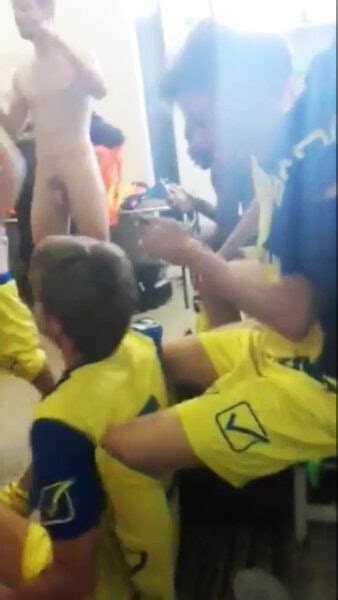 Footballer Accidentally Exposed Naked By Teammates In The Locker Room