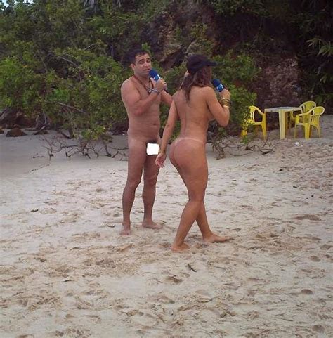 SEXY IMAGES PORNO Reporter Brazilian Girl Naked On Beach