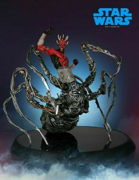 DARTH MAUL WITH MECHA LEGS SPIDER - STAR WARS - GENTLE GIANT - Cawette ...