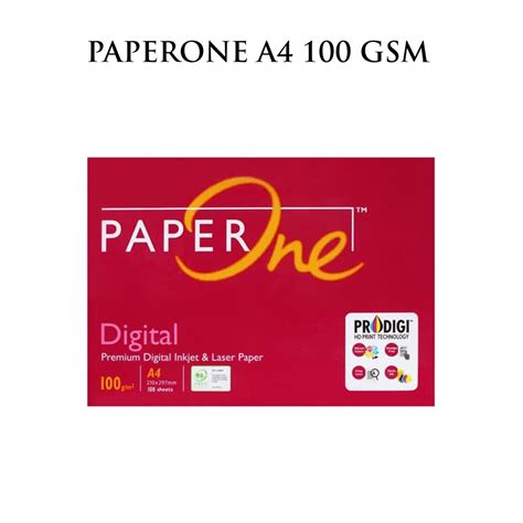 Jual Kertas Fotocopy Hvs Paperone Paper One A4 100 Gram Gsm Gr 100gr